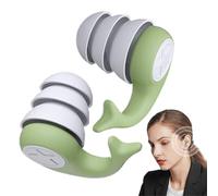 Boucles d'oreille annulant le bruit en silicone, bouchons d'oreille de concert | Protecteur auditif réutilisable doux | Protecteur auditif de la garde de sons de travail doux et étanche pour le lieu d