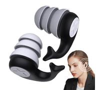 Boucles d'oreille annulant le bruit en silicone, bouchons d'oreille de concert - Réduction du bruit Franchons | Équipement d'oudrification confortable et confortable pour la musique pour l'é