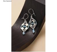 Boucles d'oreille - RAYHER - sct.-LS - Argent 925 - 2 pièces - Argenté