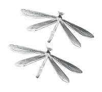 Boucles d'oreilles à clip en alliage d'inspiration libellule, léger, pour une tenue décontractée et formelle, accessoire d'hiver, cadeau de manchette tendance