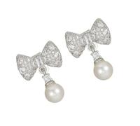 Boucles d'oreilles à clip en forme de papillon en zircon étincelant pour écouteurs FreeClip 1/2 - Design léger à clipser, One Size, Comme décrit, Comme décrit.
