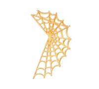 Boucles d'oreilles à clip inspirées en forme d'araignées simples en cuivre pour femme sans perçage, bijou robuste et élégant en acier inoxydable, One Size, Comme décrit, Comme décrit.