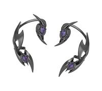 Boucles d'oreilles à clip légères et confortables pour mariages, fêtes et usage quotidien, TAILLE UNIQUE, Comme décrit, Produit conforme à la description.