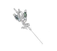Boucles d'oreilles à clip papillon tendance avec des pierres précieuses élégantes qui conviennent à différentes occasions et combinent facilement des accessoires d'oreilles décontractés et de mode