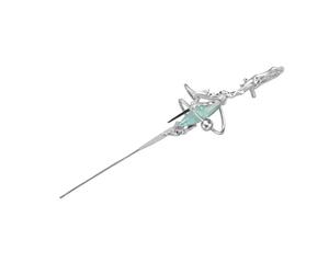 Boucles d'oreilles à clip pour piercing unique Oracle Oblique Accessoires de festival de musique sombre Bijoux tendance