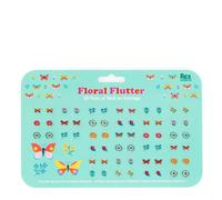 Rex London Boucles d'oreilles à coller Floral Flutter enfant x30 Multicolore