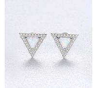 Boucles d'oreilles à goujons triangulaires pour femmes bijoux fins