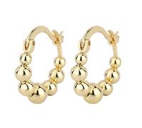 Boucles d'oreilles à perles à la mode, délicates et mobiles, adaptées aux jeunes professionnels et étudiants