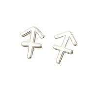 Boucles D'Oreilles À Tige En Argent Sterling 925 avec 12 Constellations, Sagittaire (Du 23 Novembre Au 21 Décembre). Mini Boucles D'Oreilles À Tige Délicates En Argent Sterling 925, Motif Astrol