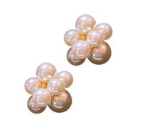 Boucles d'oreilles à tige en perles d'eau douce naturelles avec un lustre doux et des matériaux en alliage robuste pour un usage quotidien ou un événement spécial