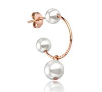 Boucles d'oreilles Ã tige femme Isabella Ford Klara DorÃ© 6 cm/8 cm