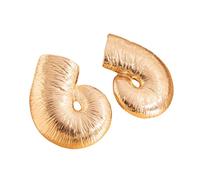 Boucles d'oreilles à tige géométriques en alliage, légères et durables, adaptées aux créateurs de tendance et aux amateurs de mode, designs uniques, Gold, Comme décrit, Comme décrit.