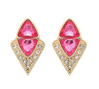 Boucles d'oreilles à tige géométriques triangulaires irrégulières cloutées - Boucles d'oreilles élégantes mais non conventionnelles pour un look unique