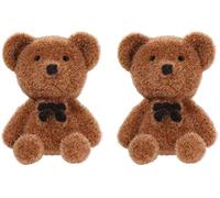 Boucles d'oreilles à tige mignonnes en forme d'ours et de lapin, bijoux tendance pour femme, Rabbit: 1.1" x 0.6", Bear: 0.8" x 0.6", Zinc, Pas de pierre précieuse