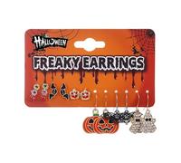 Boucles D'oreilles À Tige Pour Halloween, Ensemble De Bijoux Effrayants En | De Jolies Boucles D'oreilles Effrayantes Offrent Un Style De Polyvalent Avec Plusieurs Designs | Collection D'