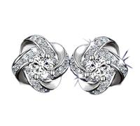 Boucles d'oreilles à tige simples et éternelles pour femme avec étoile, taille unique, Métal, Pas de gemme