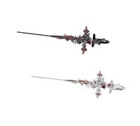 Boucles d'oreilles à tige tendance - Boucles d'oreilles religieuses - Bijou élégant - Pour fête - Style décontracté