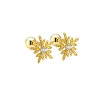 Boucles d'oreilles à vis à vis de boucle d'oreille douce pour les femmes