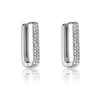 Boucles d'oreilles acier inoxydable femme Marc Lauder Soriano Gris TU