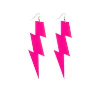 Boucles d'oreilles adultes Blitz rose