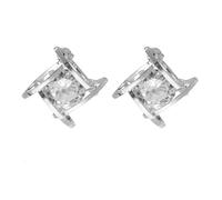 Boucles d'oreilles ailes en argent 925 avec zircon pour femmes, enfants et filles, taille unique, Métal, Pas de gemme