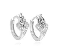 Boucles d'oreilles argent 925 Créoles Joy