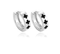 Boucles d'oreilles argent 925 Créoles Maëva