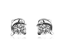 Boucles d'oreilles argent 925 Dauphin