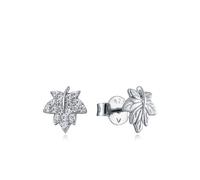 Boucles d'oreilles argentées avec zircons Tendance 85026E000-30