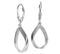Boucles Doreilles Balançoires Pour Femmes Silberdream En Argent 925 Zircone Blanc Sdo4378w