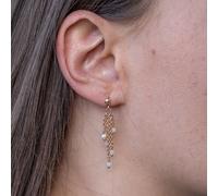 Boucles d'oreilles bianca de lune