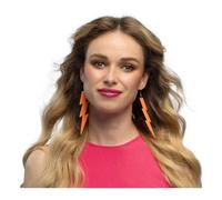 Boucles d'oreilles boland flash neon orange