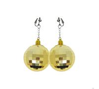 Boucles d'Oreilles ' Boule à Facette' Tenue Disco (Modèle: STC-CD5476_DO)