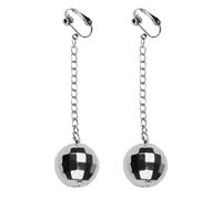 Boland Boucles d'oreilles boule disco argent taille unique 10116727