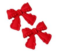 Boucles d'oreilles Bowknot, petites boucles d'oreilles créoles avec nœud, boucles d'oreilles plaquées or | Boucles d'oreilles pendantes en ruban, petits bijoux multicolores pour femmes et filles