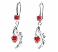 Boucles d'oreilles brillantes en forme de gouttes d'eau pour femme - En cuivre - Ensemble de boucles d'oreilles en zircon - Ensemble de boucles d'oreilles à trois trous, taille unique, Cuivre, Pas de