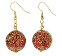 Boucles d'Oreilles Ca D'Oro - Rouge Rubis
