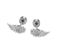 Boucles d'oreilles cartilage aile symbolisant un rêve. Matériaux en alliage sûr. Ajustement confortable pour toutes les occasions. Boucles d'oreilles en alliage, taille unique, comme décrit