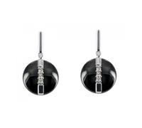 Boucles d'oreilles Céramique et argent Ceranity 1-48/0010-N Noir