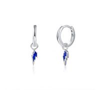 Boucles d'oreilles Cerceau éclair pour Femmes, Bijoux de perçage, 925
