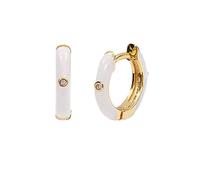 Boucles d'oreilles cerceaux de 9 couleurs pour la personnalité ronde de la personnalité rond