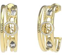 Boucles d'oreilles Cercle Guess Gold Collection 4G light - femme