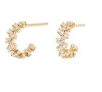 Boucles d'oreilles Cercle PDPaola Jaune,Or Collection New Essentials - femme