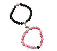 Boucles d'oreilles chat perle mode simple femme simple personnalité féminine papillon incrusté bracelet bracelet 2PCS 17 km, taille unique, Métal, Pas de gemme