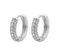 Boucles d'oreilles Chucks - Zircon brillant - Cadeau - Boucles d'oreilles pour fille avec clou, taille unique, Acier allié, Pas de gemme