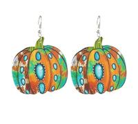 Boucles d'oreilles citrouille d'Halloween effrayantes Mettez-vous dans l'ambiance avec ces accessoires indispensables! (B, 7. 5cm)