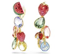 Boucles d'oreilles clip Idyllia, Tailles variées, Multicolores, Placage de ton or OS