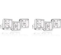 Boucles d'oreilles Clous d'oreilles Sagapò Argent Collection Luce - femme