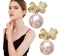Boucles D'oreilles Clous Perles Pour Femmes | Élégantes boucles d oreilles en argent,Accessoires de bijoux de mode tendance et créatifs pour vacances fêtes festivals port quotidien mariage et voyage