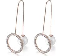 Boucles d'oreilles Coco-or/rose KP15276